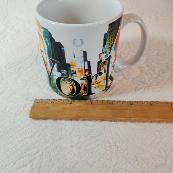 Americawear 2014 New York Statue Of Liberty, Times Square 3D Coffee Mug - Picture 7 of 8